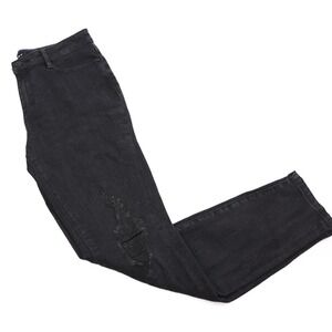 DKNY Sequined Rip & Repair Skinny Jeans Size 30